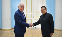 Президент Ваагн Хачатурян принял верительные грамоты от Новоназначенного посла Индии в Армении