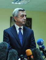 В ходе рабочего визита в Гегаркуникскую область Президент Серж Саргсян ответил на вопросы журналистов