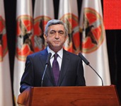 Address by the President of the Republic of Armenia, President of the Republican Party of Armenia Serzh Sargsyan at the 13th Republican Convention