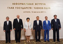 In Astana, President Serzh Sargsyan participated at the unofficial summit of the Heads of CSTO member states