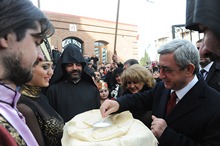 Official visit of President Serzh Sargsyan to Georgia