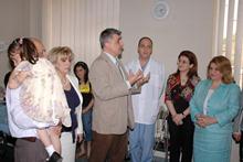First Lady visited the Nairi Medical Center 