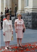 First Lady Rita Sargsyan met with the First Lady of the Republic of Cyprus Elsi Christofias