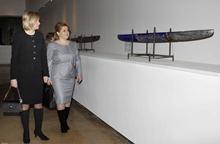 First Lady Rita Sargsyan and First Lady of Latvia, Lilita Zatlers visited Cafesjian Art Center