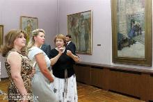 The First Lady of RA and the spouse of the President of RF visited the National Gallery of Armenia and the Museum of History