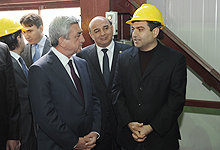 President Serzh Sargsyan conducted a working visit to Syunik marz