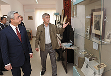 Working visit of President Serzh Sargsyan to Syunik marz