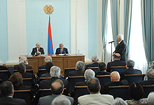 Serzh Sargsyan met with the members of the Public Council