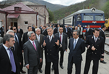 President Serzh Sargsyan conducted a working visit to Lori and Tavush marzes
