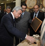 Президент Серж Саргсян с рабочим визитом отправился в Тавушскую область