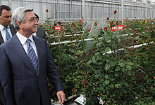 President Serzh Sargsyan conducted a working visit to Kotayk marz
