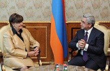 President Serzh Sargsyan received Baroness Caroline Cox