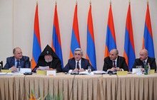 There took place a session of the Board of Trustees of the All-Armenian Hayastan Fund
