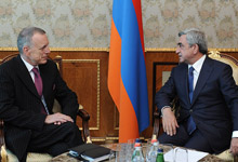 President Serzh Sargsyan held a farewell meeting with the Ambassador of Germany in Armenia Hans Jochen Schmidt