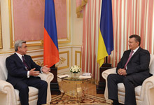 Working visit of President Serzh Sargsyan to Ukraine