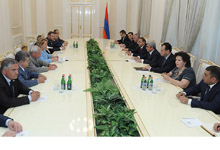 Serzh Sargsyan received the Chairperson of the Federation Council of the Russian Federation Valentina Matviyenko