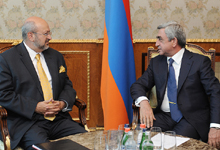 Serzh Sargsyan received delegation headed by the OSCE Secretary General Lamberto Zannier