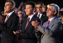 President Sargsyan attended the official ceremony of the opening of the Women Grand Prix International Chess Tournament