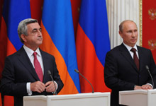 Introductory remarks by President Serzh Sargsyan at the joint press conference with the President of the Russian Federation Vladimir Putin