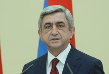 Congratulatory Address by President of the Republic of Armenia Serzh Sargsyan on the occasion of the NKR Independence Day