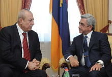 President Serzh Sargsyan received the Vice Prime Minister of Iraq Rosh Nuri al-Shawish
