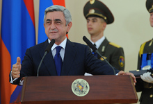 Serzh Sargsyan held a reception in honor of the members of the Armenian Chess Team – three time Olympian Champions