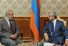 President Serzh Sargsyan received the EU Special Representative for the South Caucasus and the crisis in Georgia Philippe Lefort
