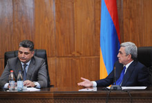Президент Серж Саргсян созвал совещание в правительстве РА
