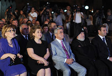 Նախագահ Սերժ Սարգսյանը ներկա է գտնվել Կոմիտասի թանգարան-ինստիտուտի շենքային համալիրի նախագծի հանրային ներկայացման արարողությանը