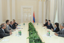 President Sargsyan received members of the Switzerland-Armenia parliamentary friendship group