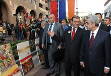 The President of Armenia observed festive events dedicated to the 2794th anniversary of Yerevan