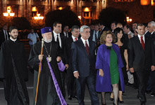 President was present at the gala-concert organized in the framework of the Erebuni-Yerevan-2794th anniversary celebrations
