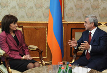 Նախագահն ընդունել է Հայաստանում ՄԱԿ-ի մշտական համակարգող, ՄԱԶԾ մշտական ներկայացուցիչ Դաֆինա Գերչևային
