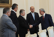 President Sargsyan received the participants of the 19th Conference of the Ministers of Education of the CIS member states