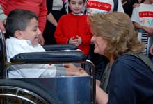 ՀՀ առաջին տիկին Ռիտա Սարգսյանը մասնակցել է «Նվիրիր կյանք» հիմնադրամի բարեգործական ցուցահանդես-վաճառքին