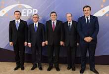 President of Armenia, Chairman of RPA Serzh Sargsyan participated at the Yerevan Summit of the leaders of the EPP Eastern Partnership member states