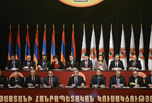 At the 14th RPA Convention, Serzh Sargsyan was nominated a presidential candidate 