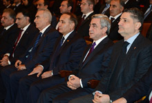 President Serzh Sargsyan participated at the 11th extraordinary convention of the Orinats Yerkir Party