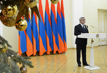 President held a reception for the representatives of the business community of Armenia