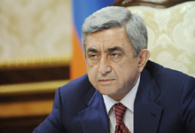 President Serzh Sargsyan received representatives of the Ramkavar Liberal Party