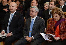 Президент посетил Ереванскую государственную консерваторию имени Комитаса и Музей истории Армении