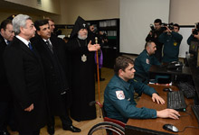 President attended the official ceremony of inauguration of the new premise for the RA Ministry of Emergency Situations