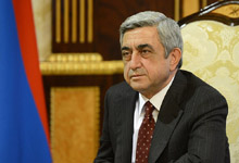 President Serzh Sargsyan continues to receive congratulations on his re-election as President of the Republic of Armenia