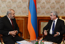 President Serzh Sargsyan received Philippe Lefort, EU Special Representative 