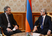President Serzh Sargsyan received the Permanent Under-Secretary of the UK Foreign and Commonwealth Office

