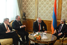 President Serzh Sargsyan received the Co-chairs of the OSCE Minsk Group