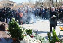 Президент Серж Саргсян отдал дань уважения памяти Андраника Маргаряна