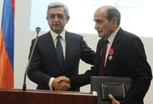President Serzh Sargsyan participated at the extraordinary session of the Scientific Council of the Yerevan M. Heratsi Medical State University