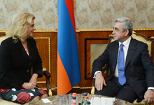 President received NATO’s Assistant Secretary General for Public Diplomacy, Ambassador Kolinda Grabar–Kitarović 