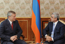 President Serzh Sargsyan received the Secretary General of the CSTO Nikolai Bordjuzha